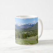 Rocky Mountain View Landschaftliche Landschaft Kaffeetasse (VorderseiteRechts)