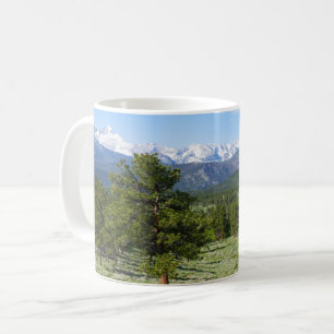 Rocky Mountain View Landschaftliche Landschaft Kaffeetasse
