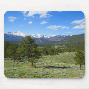 Rocky Mountain View Landschaftliche Landschaft Mousepad