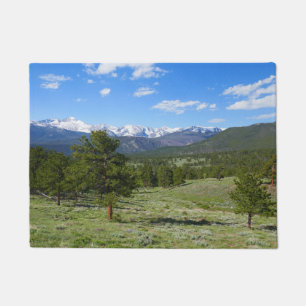 Rocky Mountain View Landschaftspanorama Fußmatte