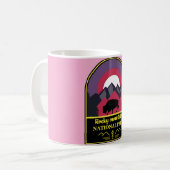 Rocky Mountain - Vintager � Geist der Berge Kaffeetasse (Vorderseite Links)