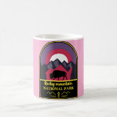 Rocky Mountain - Vintager � Geist der Berge Kaffeetasse (Mittel)