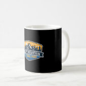 Rocky Mountain - Vintager � Geist der Berge Kaffeetasse (VorderseiteRechts)