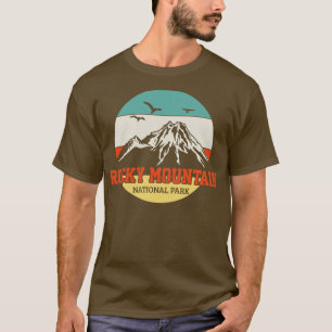 Rocky Mountain Wandern Vintag T-Shirt