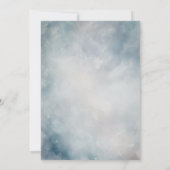 Rocky Mountain Wedding Einladung (Rückseite)