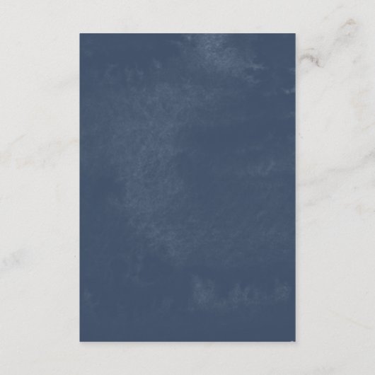 Rocky Mountain Wedding Reception Insert Card (Rückseite)