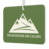 Rocky Mountain Zitat Auto Lufterfrischer (Links)