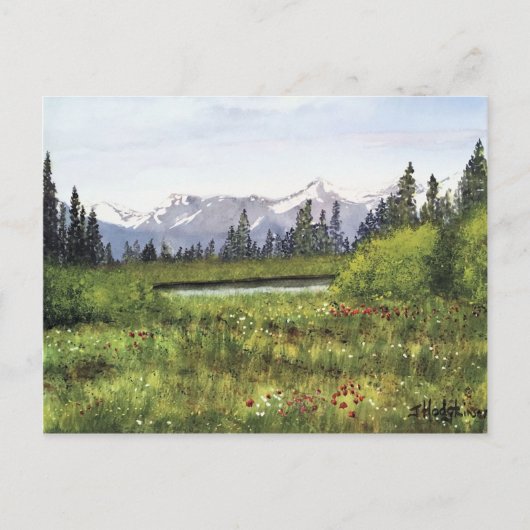 ROCKY MOUNTAINES POST CARD POSTKARTE (Vorderseite)