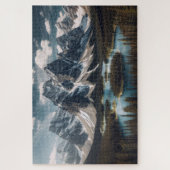 Rocky Mountains - atemberaubende Landschaftliche L Puzzle (Vertikal)