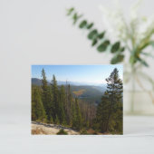 Rocky Mountains Blick im Frühherbst Postkarte (Stehend Vorderseite)