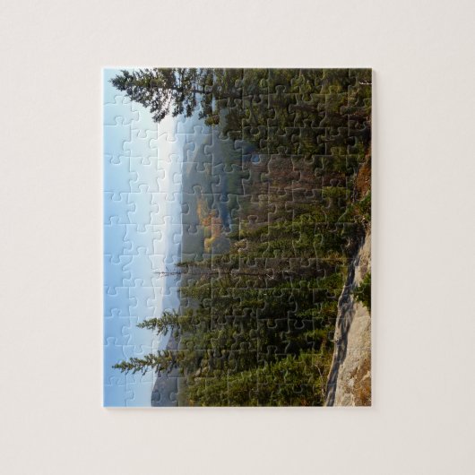 Rocky Mountains Blick im Frühherbst Puzzle (Vertikal)