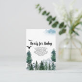 Rocky Mountains Books für Baby Card Begleitkarte (Stehend Vorderseite)