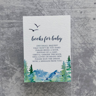 Rocky Mountains Books für Baby Enclosure Card Begleitkarte