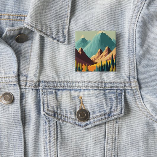 Rocky Mountains Button (Beispiel)