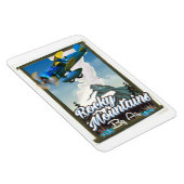 Rocky Mountains by Air! Magnet (Rechte Seite)