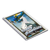 Rocky Mountains by Air! Notizblock (Rechte Seite)