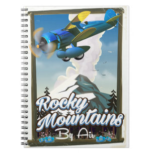 Rocky Mountains by Air! Notizblock