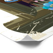 Rocky Mountains by Air! Poster (Ecke)