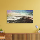 Rocky Mountains Chains Aurora Landschaft Leinwanddruck (Insitu (Wohnzimmer))