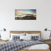 Rocky Mountains Chains Aurora Landschaft Leinwanddruck (Insitu (Schlafzimmer))