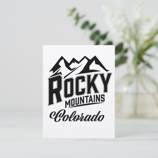 Rocky Mountains Colorado (Stehend Vorderseite)