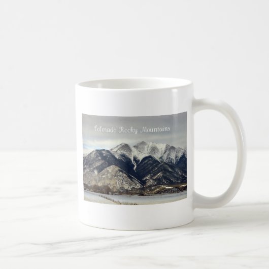 Rocky Mountains, Colorado Kaffeetasse (Rechts)