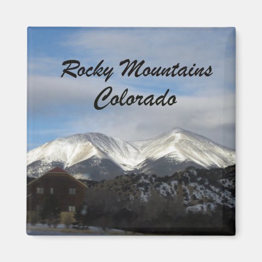 Rocky Mountains, Colorado Magnet (Vorne)