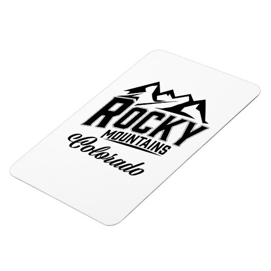Rocky Mountains Colorado Magnet (Linke Seite)