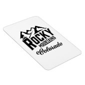 Rocky Mountains Colorado Magnet (Rechte Seite)