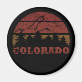 Rocky Mountains Colorado Magnet (Vorne)