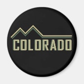 Rocky Mountains Colorado Magnet (Vorne)