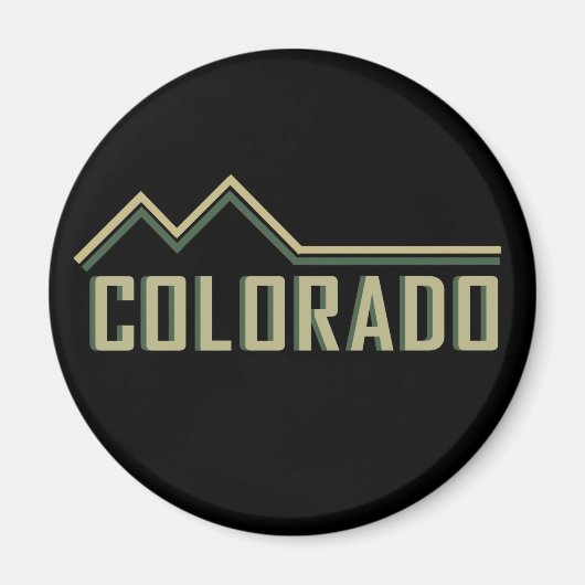 Rocky Mountains Colorado Magnet (Vorne)