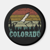 Rocky Mountains Colorado Magnet (Vorne)