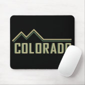Rocky Mountains Colorado Mousepad (Mit Mouse)