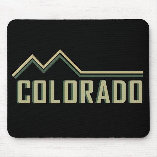 Rocky Mountains Colorado Mousepad (Vorne)