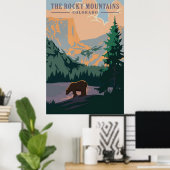 Rocky Mountains, Colorado Poster (Heimbüro)