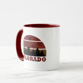 Rocky Mountains Colorado Tasse (Vorderseite Links)