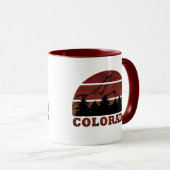 Rocky Mountains Colorado Tasse (VorderseiteRechts)