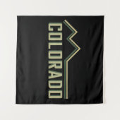 Rocky Mountains Colorado Wandteppich (Vorderseite (Horizontal))