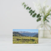 Rocky Mountains Custom Visitenkarte Foto Art (Stehend Vorderseite)