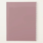 Rocky Mountains Gelassenheit Gebet personalisiert Planer (Rückseite)