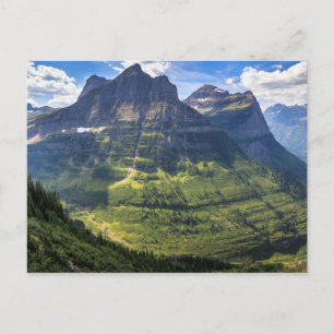 Rocky Mountains Glacier National Park Postkarte
