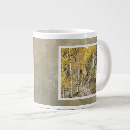 Rocky Mountains Herbstweg Tasse (Vorderseite Rechts)