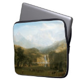 Rocky Mountains, Lander's Peak von Albert Bierstad Laptopschutzhülle (Vorderseite Links)