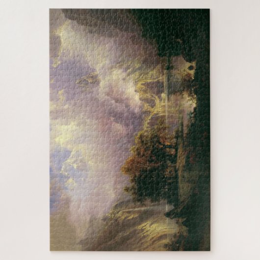 Rocky Mountains Landschaft Puzzle (Vertikal)