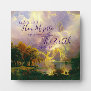 Rocky Mountains Majestätisch Fotoplatte