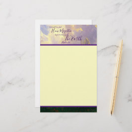 Rocky Mountains Majestic Briefpapier