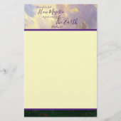 Rocky Mountains Majestic Briefpapier (Vorderseite)