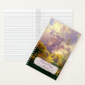 Rocky Mountains Majestic Lob & Gebetszeitschrift Notizblock (Innen)