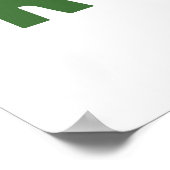 Rocky Mountains National Park Mountains Camping Poster (Ecke)